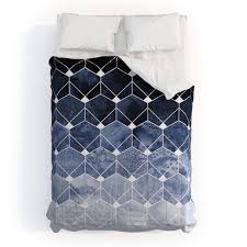 Buy comforter with copper and teal designed by elisabeth fredriksson. Elisabeth Fredriksson Hexagons Diamonds 100 Cotton Comforter Set Deny Designs Target