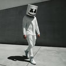 So i've been thinking and i have a conspiracy in my head and it goes a little bit like this my theory is that marshmello is very real, and known to be chris (dot com or whatever his old name was). All White Like My Name Was Albino Albino All White Style