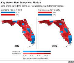 The 7 charts that explain the 2016 presidential election. Us Election 2016 Trump Victory In Maps Bbc News