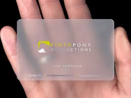 They make your business card stand out among the crowd. Pvc Business Card Online Printing Services