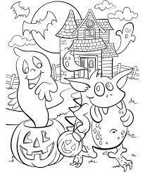 Easy to draw cartoon haunted house. Haunted House Coloring Page Crayola Com