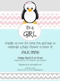Penguin Invitation Penguin Baby Shower Invitation Baby Boy Invitation Baby Girl I Penguin Baby Shower Invitations Penguin Baby Showers Baby Girl Invitations