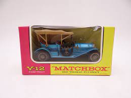 Mib 1960s Vintage Matchbox Y 12 Models Of Yesteryear 1909 Thomas Matchbox Diecast Toy Car