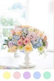 Paleta De Colores Matrimonios En Verano Arcoiris Pastel Pastel Wedding Flowers Spring Wedding Bouquets Flower Bouquet Wedding