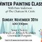 Winter Wooden Painting event image