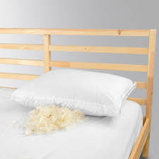 وسادة ميلان فندقية عالية السماكة ريش طبيعي pillows bed bed pillows