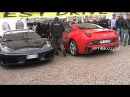 248 f1 599 gtb fiorano f430 gtc f430 challenge. Ferrari California Vs Ferrari F430 Acceleration Sound Youtube