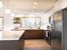Hallmark ventura seashell (engineered wood floor) lighting: Check Out Those Floating Shelves Not Only Are They Beautiful But They Re Superhero Strong Karen Wa Kitchen Pantry Design Ikea Kitchen Kitchen Remodel Layout