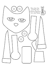 Free coloring sheets are enjoyable artwork actions for kids and adults! Pete The Cat Sunglasses Coloring Page Novocom Top