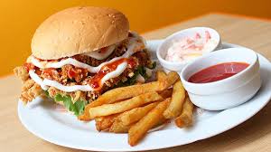 490 kcal for the burger only, 1,050 as a box meal. Cook Like A Pro How To Make A Kfc Zinger Burger Guide