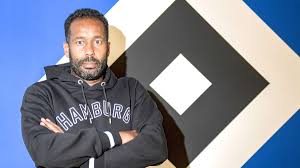 Name in home country / full name: Hsv Trainer Daniel Thioune Als Schwarzer Deutlich Harter Arbeiten Hsv