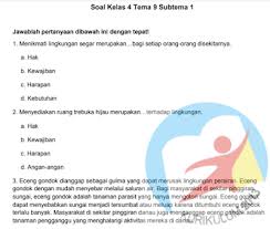 Rpp kelas 6 tema 9 sengaja admin bagikan dengan gratis bapak ibu guru hanya tinggal mengunduh atau mendownload beberapa tautan di bawah yang telah admin sediakan. Soal Ph Pts Kelas 4 Tema 9 Kayanya Negeriku Kurikulum 2013 Revisi 2018 Semester 2 Kurikulum Belajar Buku
