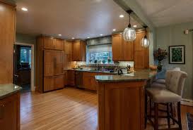 Any crown molding or trim will continue around the room, above the cabinetry. Kitchen Cabinets Should They Go To The Ceiling Performance Kitchens