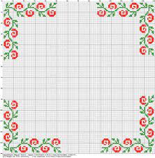 Green vines cross stitch pattern is absolutely adorable project for any level, easy to stitch even for beginners. Free Cross Stitch Vine Border Pattern
