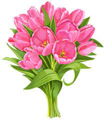 Tulip Clipart No Background 8 Flower Clipart Tulip Painting Flower Art Painting