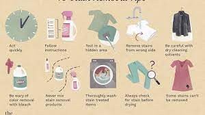 Bridgett price of maid easy says: 10 Stain Removal Rules For The Laundry