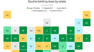 People who want to bet on sports in new jersey are in luck. Map The States That Have Legalized Sports Betting Axios