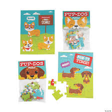 Complex and artistic jigsaw puzzles make great commemorative gifts, corporate promotions or educational toys. Dog Party Jigsaw Puzzles Set Of 12 Oriental Trading