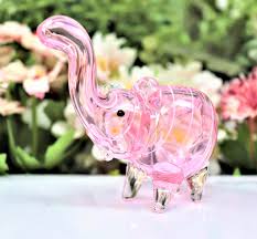 Pair vietnam ceramic elephant stand pedestal green & white glaze. 4 Pink Elephant Collectible Tobacco Glass Pipe Smoking Herb Bowl Hand Pipes Gift Wish