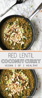Creamy Coconut Spinach Red Lentil Dhal I Georgie Eats Recipe Healthy Recipes Healthy Vegetarian Recipes