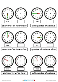 Generate Random Time Arithmetic With Clock Faces Telling Time Printable Arithmetic Math Websites