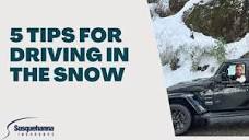 5 Tips for Driving in the Snow in Lancaster, PA - Susquehanna ...