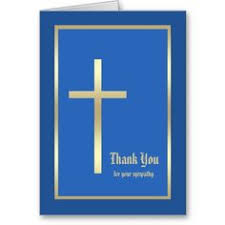 Sympathy Thank You Note Card -- Christian | Pinterest | Note cards ...