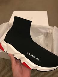 Balenciaga speed trainer black green. Balenciaga Speed Trainer Black And White Cheap Online