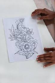 Making Process Glass Painting Designs Hand Embroidery Art Outline Designs