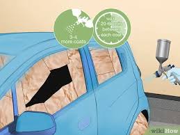Additional accessories/supplies for auto painting. 5 Ways To Paint A Car Wikihow