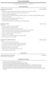 siebel developer resume sample mintresume