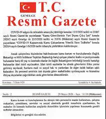 Son dakika 1 haziran 2021 i̇çişleri bakanlığı genelgesi yayınlandı! Idari Izinlerde 1 Haziran Da Baslayan Duzenleme Ayrintisi Itv Haber
