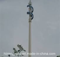 Steel Tube Telecom Microwave Tower - Steel Tube Microwave ...