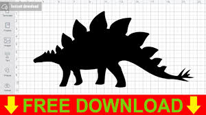 Download Dinosaur Svg Free Dinosaur Cut File Dinosaur Silhouette Instant Download Silhouette Cameo Shirt Design Free Vector Files Dxf 0886 Freesvgplanet