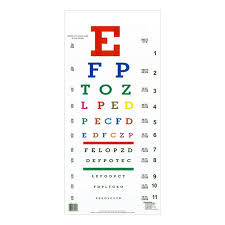 53 expository standard eye chart test