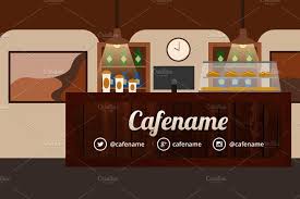 Cafe Facebook Cover Page Template Cover Page Template Cover Pages Page Template