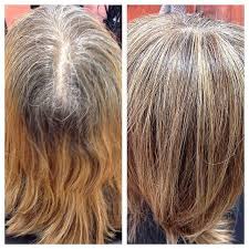 Growing Out Grey Hair With Highlights Google Search Blending Gray Hair Gray Hair Growing Out Transition To Gray Hair