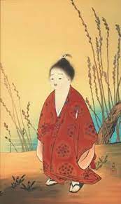 selflessness woodcut by taikan yokoyama category woodcut theme child japanese art japan art japanese painting