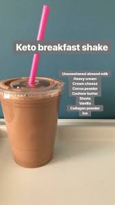 1 Cup Almond Milk 1 4 Cup Heavy Cream 1 T Almond Butter 1 Tsp Vanilla 1 T Cream Cheese 1 Scoop Of Collagen 1 Keto Smoothie Recipes Keto Drink Keto Diet Recipes