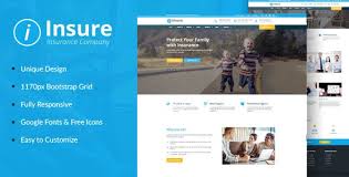 As a business owner, you need business insurance to protect yourself, your employees, your customers, your assets and the future of your company. Insure Insurance Finance Business Html Template By Rudhisasmito