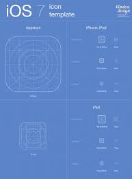 Custom ios icon packs for your iphone. Ios 7 Icons Template For Free Downloading An Archive File Contain Psd Ai Files With Full Editable Vector Shapes You Can App Icon Design App Icon Ios 7 Design