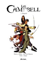 Les Campbell #3: ''Kidnappé!'' page de titre, in David F.'s European Comic  (Tebeos, BD, Fumetto...) Comic Art Gallery Room