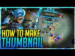 To create a logo, pick a template that you like and customize it. How To Make Cool Mobile Legends Thumbnail Youtube