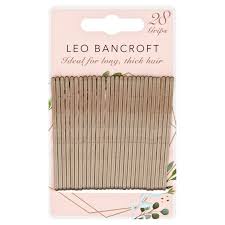Our long blonde hair grips help keep your hair neat and tidy and also blend in with your hair's natural highlights. Leo Bancroft Large Hair Grips Blonde 28pk Tesco Groceries