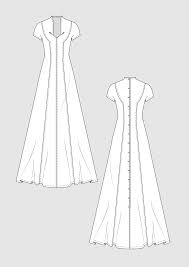 So funktioniert die schnittmuster datenbank: Schnittmuster Brautkleid Mit Teilungsnahten