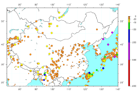 Unterscheiden sich erdbeben vom maximalen ausschlag her um den faktor 10, so. Liste Der Erdbeben In China
