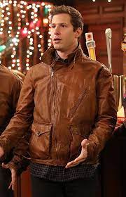 Brooklyn Nine Nine Jake Peralta Brown Jacket Mens Leather Jackets On Sale Movies Leather Jackets In Usa Uk Canada Australia Brooklyn Nine Nine Leather Jacket Men Leather Jacket Style