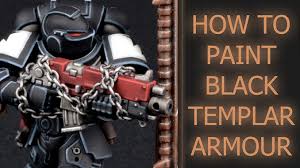 This image adorned the cover of warhammer 40,000 third edition. How To Paint Black Templar Space Marines