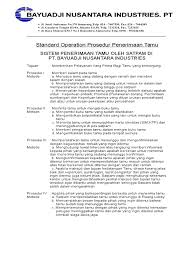 Maybe you would like to learn more about one of these? Prosedur Penerimaan Tamu