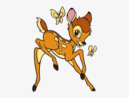 Faline bambi png , free transparent clipart. Bambi Clip Art Bambi With Butterfly Clipart Free Transparent Png Download Pngkey